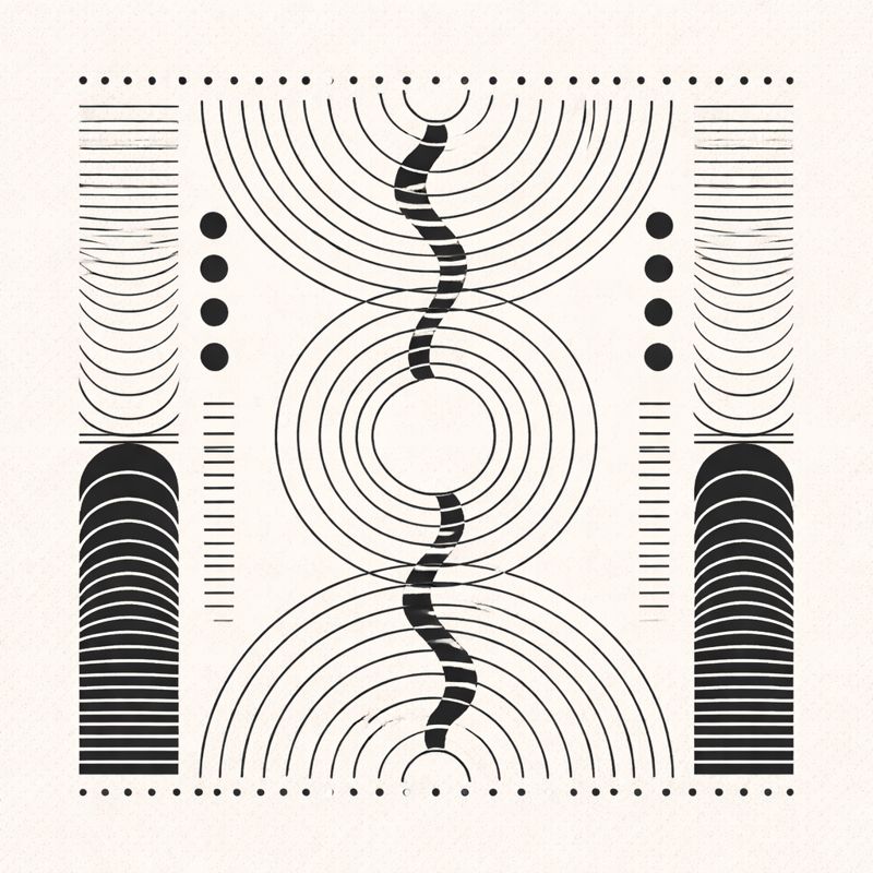 規則的な生活リズムを表す抽象イメージ